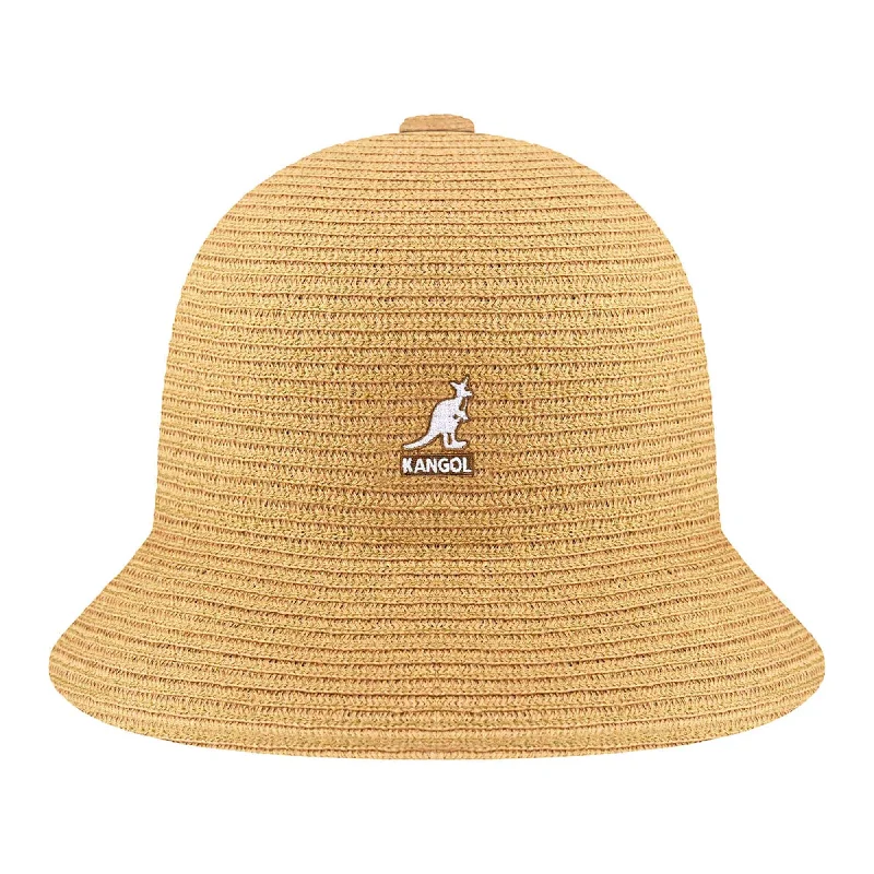 Bucket hats with mesh for added breathability-Kangol Braid Casual Bucket Hat