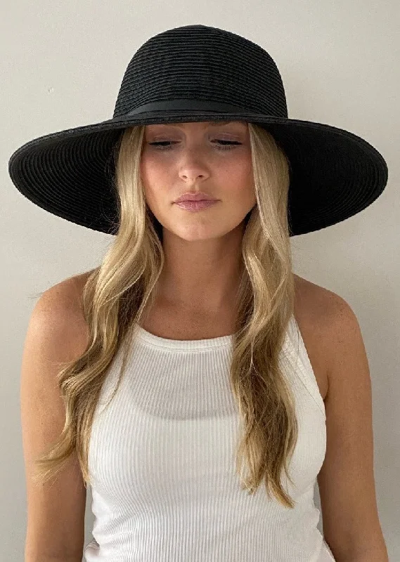 beanies with adjustable knit-  Santorini Large Summer Hat