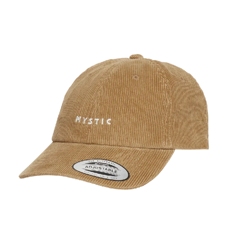 beanies for everyday wear-  Mystic Corduroy Cap Hat-Slate Brown