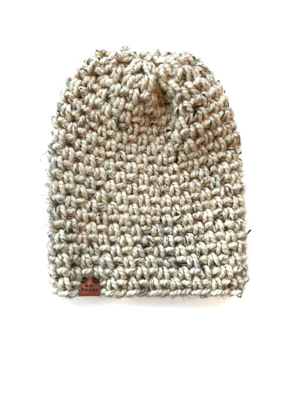 beanies with matching scarves-  Wholesale Simple Slouch Hat | Oatmeal