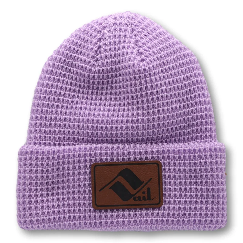 LILAC PURPLE w/ RAWHIDE LEATHER PATCH