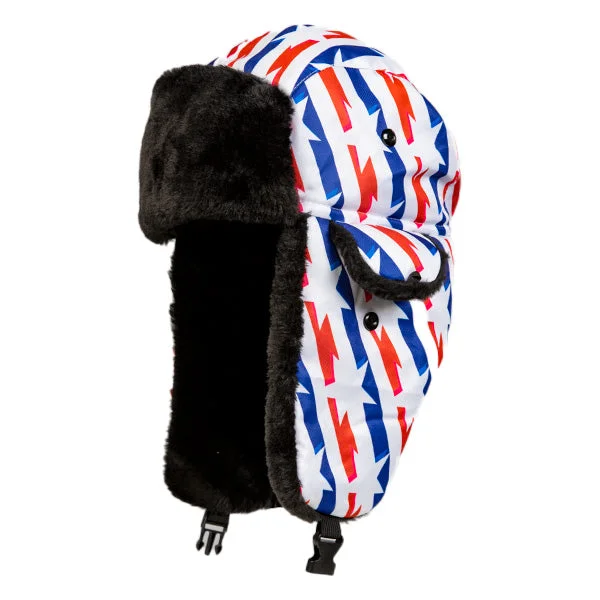 beanies with fluffy pompom-  Trapper Hat | Americana PreOrder