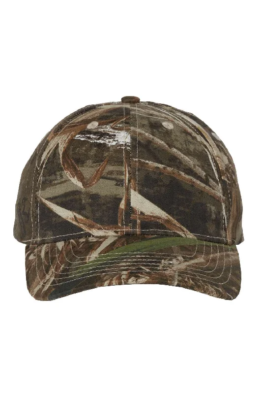 Men's hats for weekend snow trips-mens hats made with high-quality fabric-Kati Mens Camo Adjustable Hat - Realtree Max 5