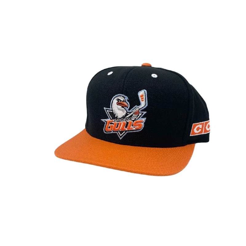 beanies for casual wear-  San Diego Gulls CCM Flat Brim Hat