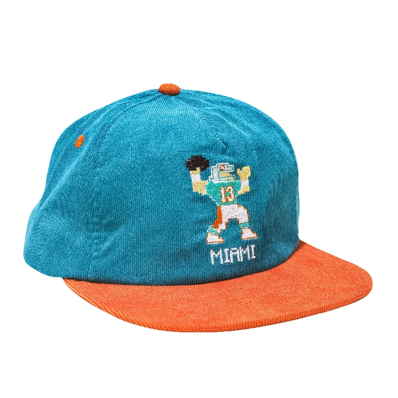 beanies with detailed stitching-  Tecmo Miami Marino 8 Bit - Hat