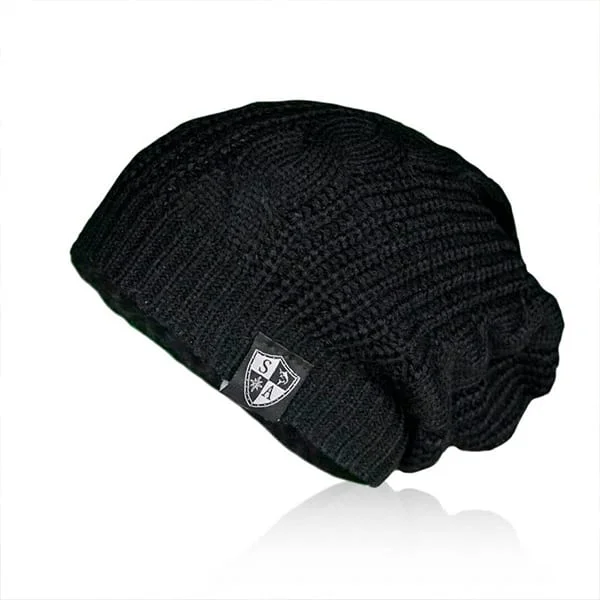 beanies for cozy and cute outfits-  Slouch Beanie | Black PreOrder