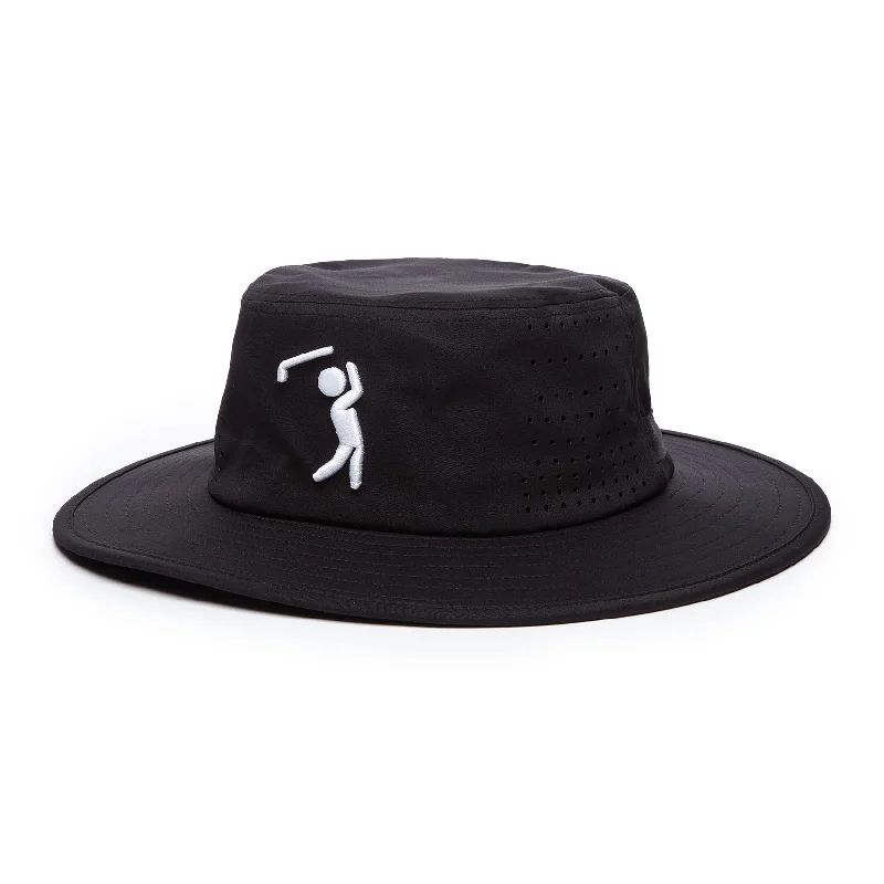 Bucket hats for a laid-back, cool vibe-Bogeyman Black - Bucket Hat