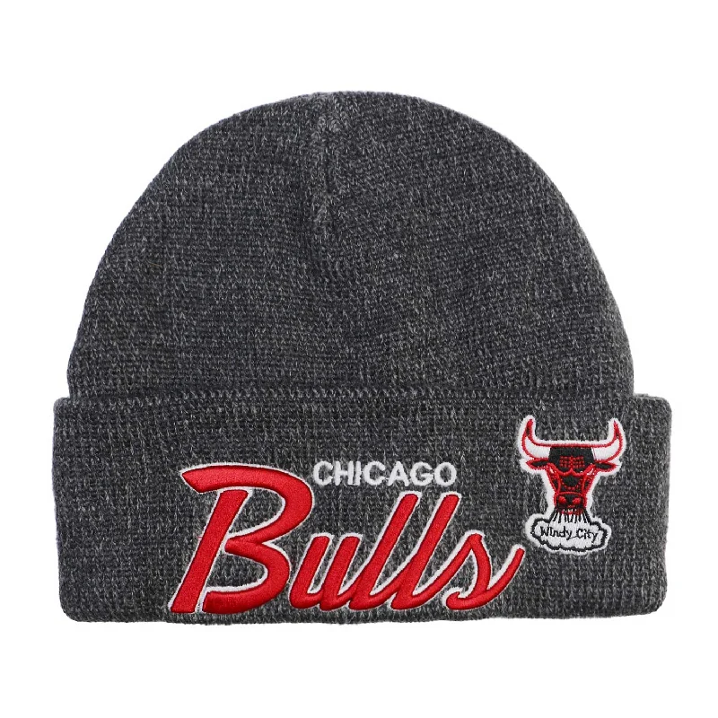 beanies for cool weather-  Chicago Bulls Glow In The Dark Knit Hat