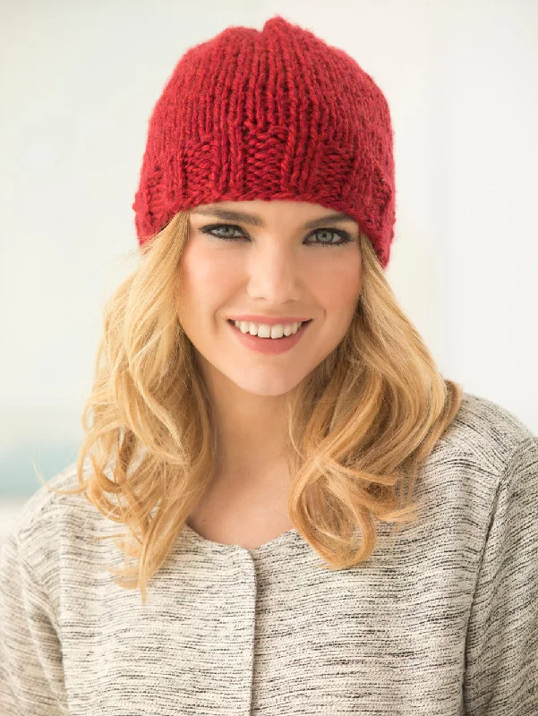 beanies for chilly nights-  Knit Level 2 Hat (Knit)