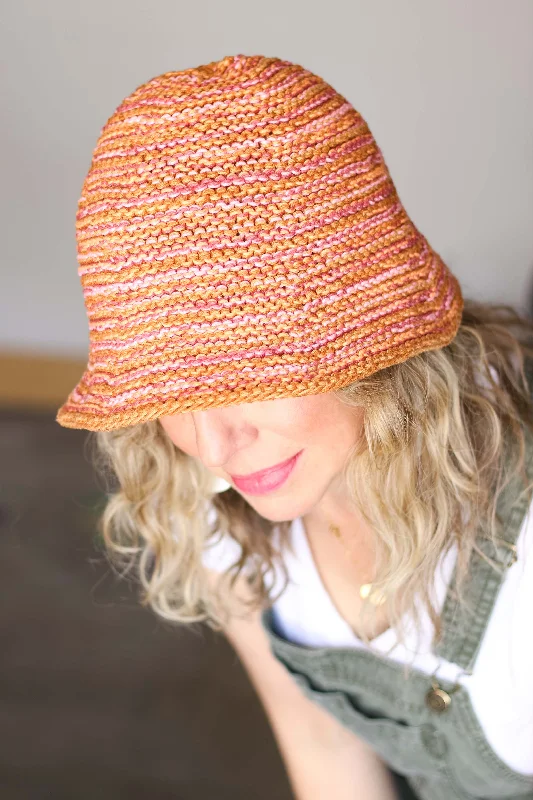 Bucket hats for ultimate protection and comfort-Knit Kit - Scrappy Bucket Hat