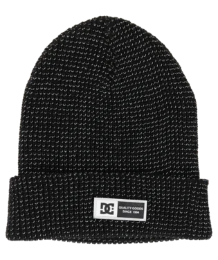 beanies for stylish layering-  DC Sight II Beanie - Reflective Black