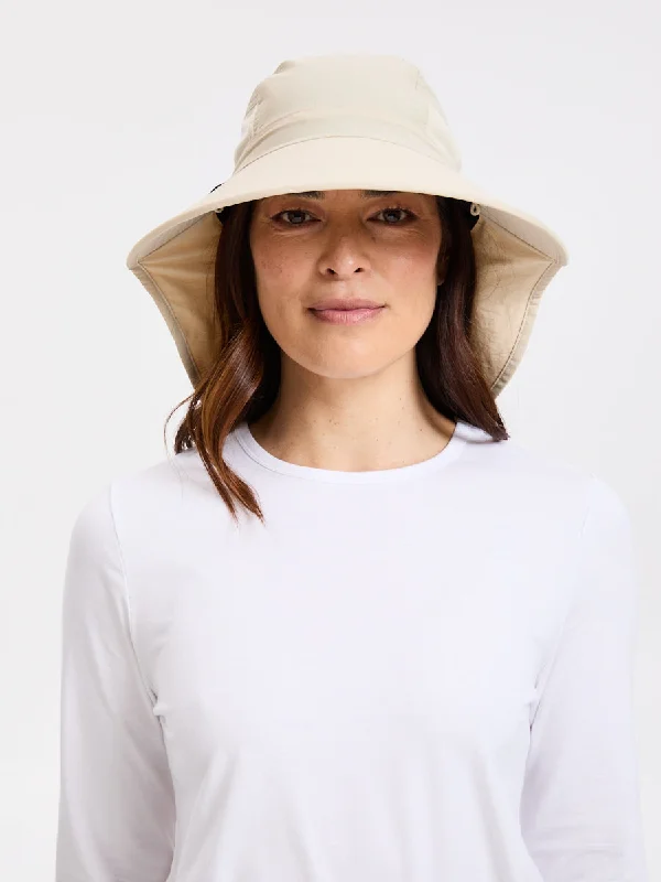 comfortable beanies-  Trekker Sun Hat UPF 50+ Legionnaire Style