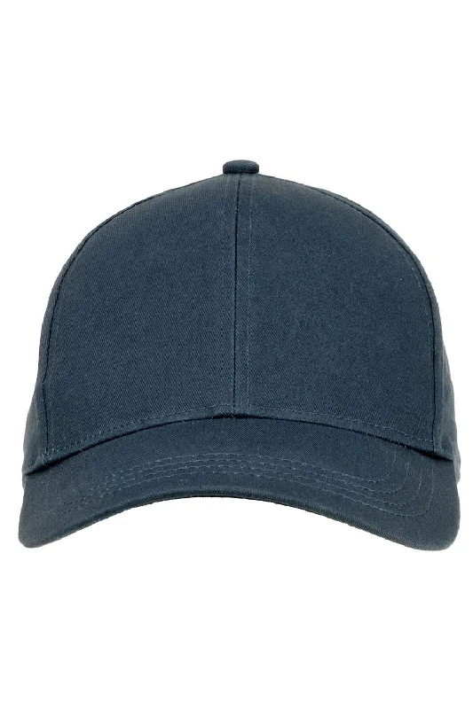 Baseball caps for sun protection on hikes-Econscious Mens Eco Baseball Adjustable Hat - Pacific Blue