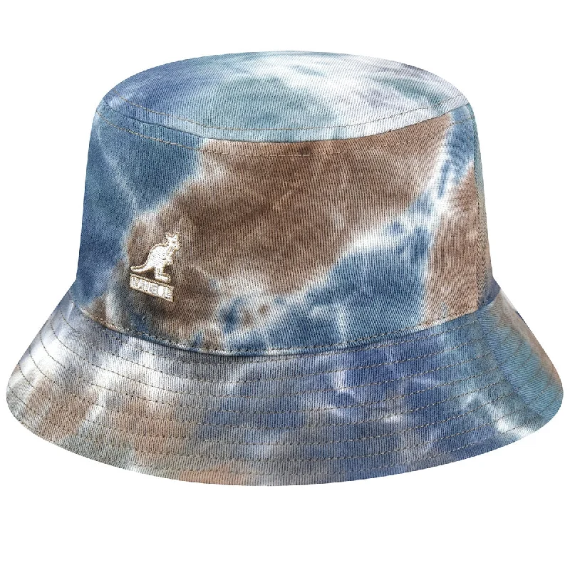 Bucket hats for keeping your face protected in the sun-Kangol Tie Dye Bucket Cotton Bucket Hat