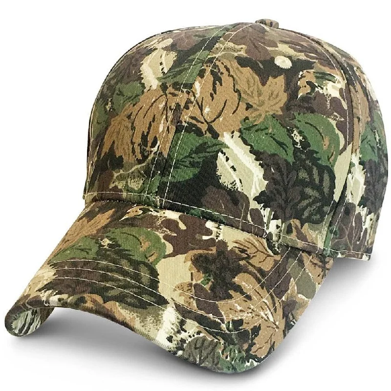 Baseball caps with a vintage twist-Hidden Camo - Structured Baseball Cap