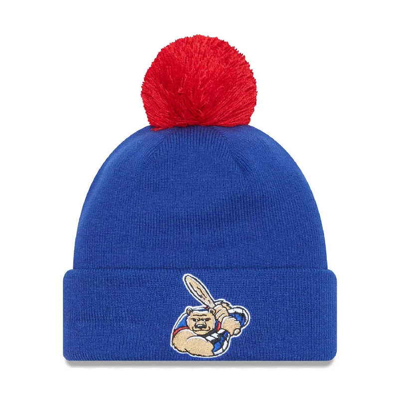 beanies for winter travel-  Iowa Cubs Marvel Pom Knit Hat