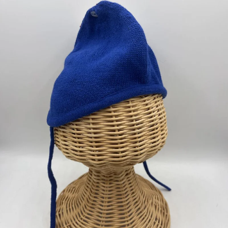 beanies for work-  Size XXS: Hanna Andersson Blue Knitted Fleece Lined Winter Hat NEW w/ Tag