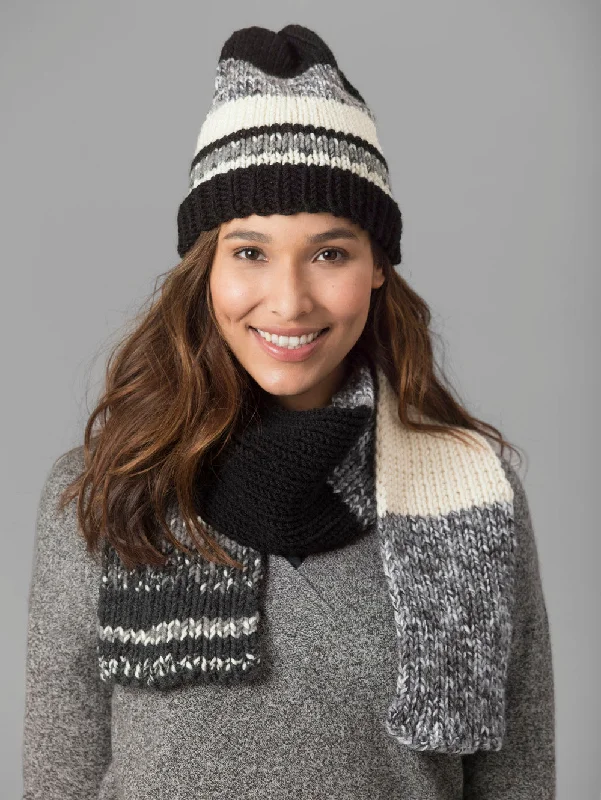 beanies for mountain excursions-  Level 1 - Beginner Loom Knit Scarf & Hat (Loom)