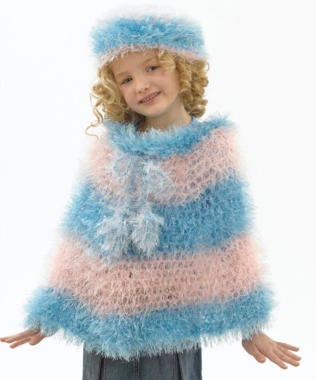 cute beanies-  Cutie Pie Poncho to Knit