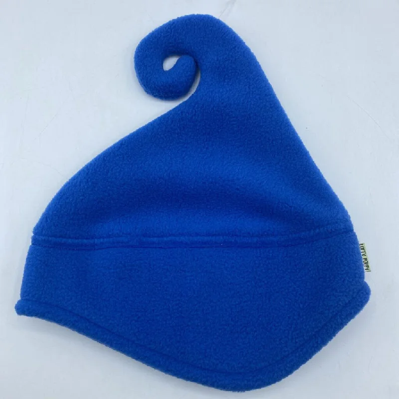 beanies for low temperatures-  Size M (2-5T): Lofty Poppy Locally Made BLUE Fleece Hat - NEW