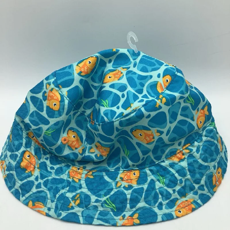 beanies for cool weather-  Size 2: UV Skinz Blue Orange Goldfish Sun Hat