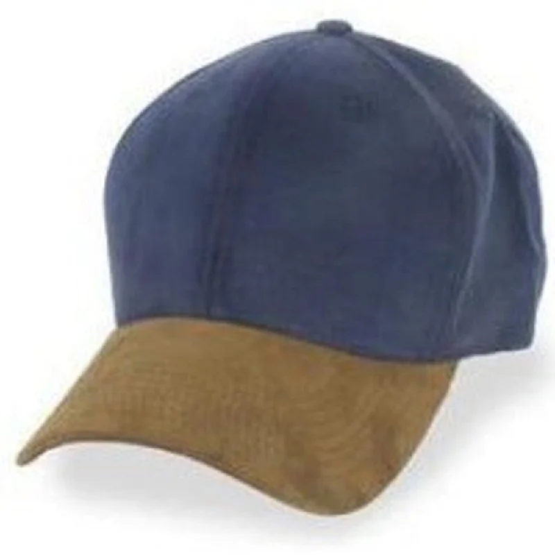 Baseball caps for weekend activities-Navy Blue with Aztec Visor - Structured Baseball Cap