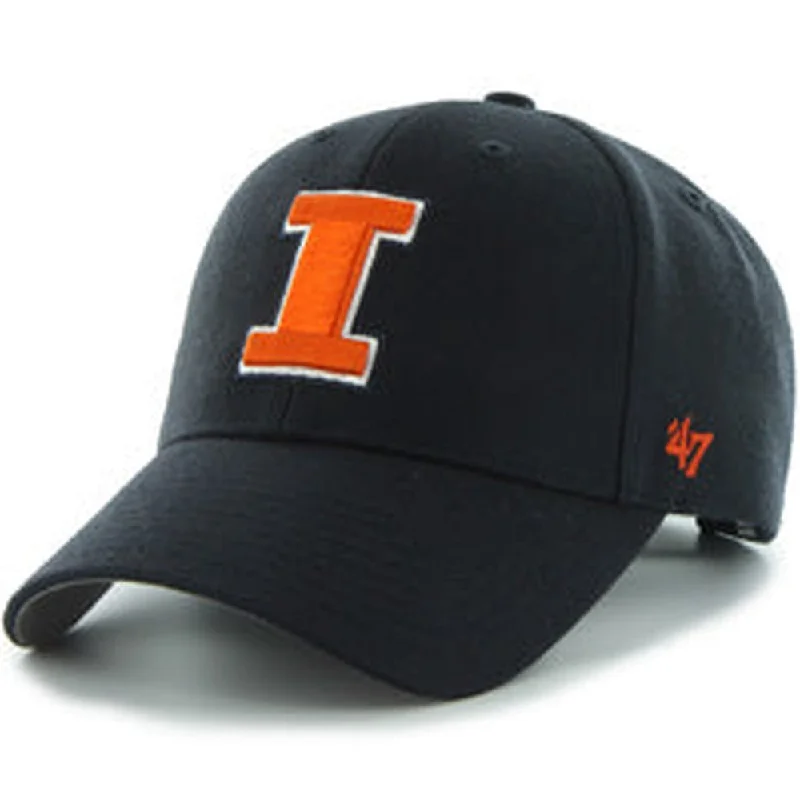 Casual baseball caps for road trips-University of Illinois Fighting Illini - Unstructured Baseball Cap