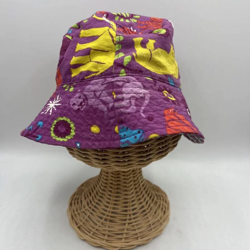 beanies for fashionable men-  Size 0-3m: Patagonia Reversible Purple Animal Sun Hat